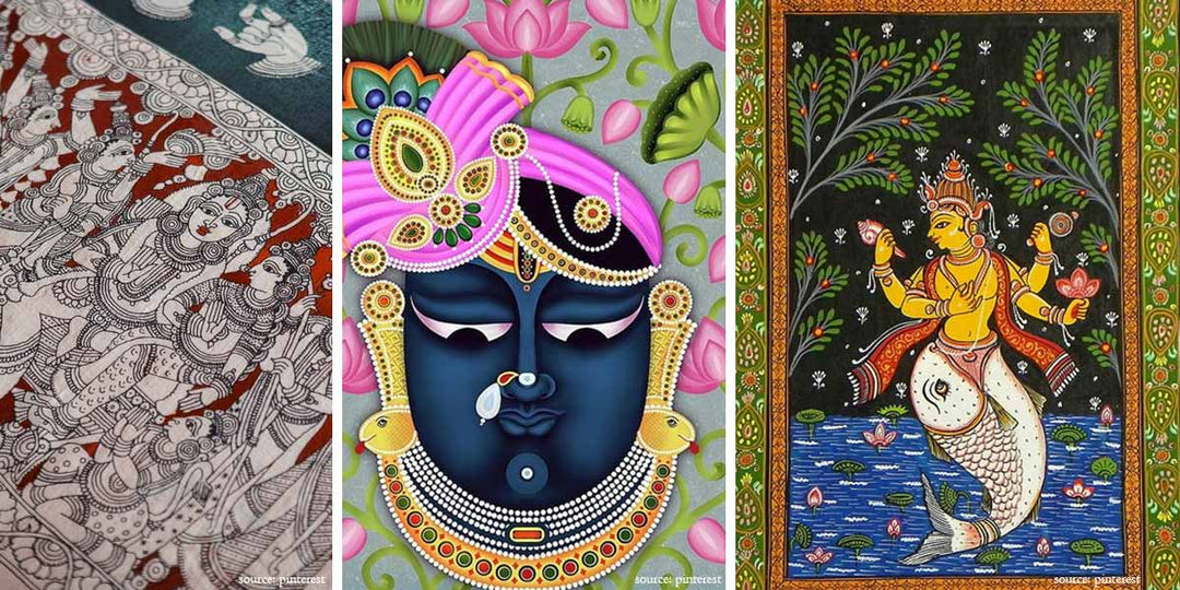 Different Kinds Of Indian Wall Art Paintings