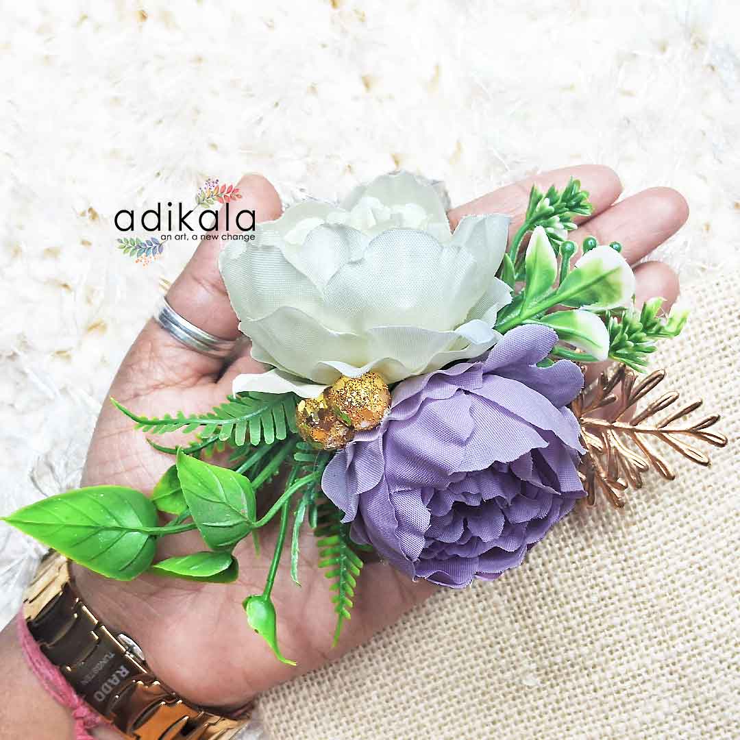 Faux Floral Arrangements | Silk Flower Bouquets | Artificial Bloom Collections | Decorative Flower Bunches |  Synthetic Floral Decor | Fake Flower Bouquets | Decorative Faux Flowers | Imitation Floral Bundles | Permanent Flower Arrangements | Lavender Flower Bunch | flower Bunch Pack of 2 | Home Decor Flower 