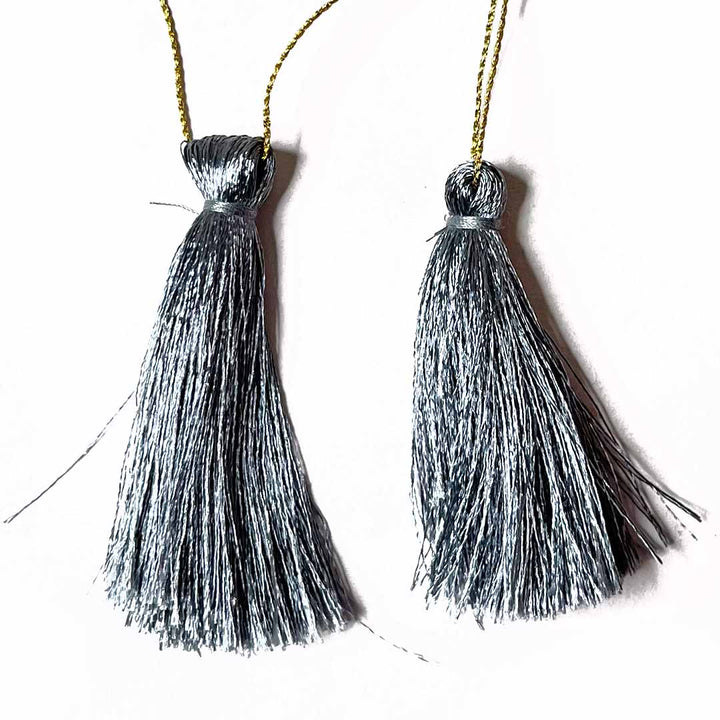 Gray Tassels Pack Of 5