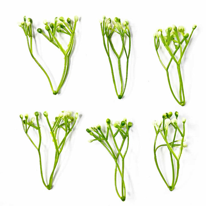 Green color Buds | Buds | Buds Filler Set of 12 | filler | Bunches | craft | Art | Decoration | Collection | Artist | Crafting | Adikala | Adikala Craft Store