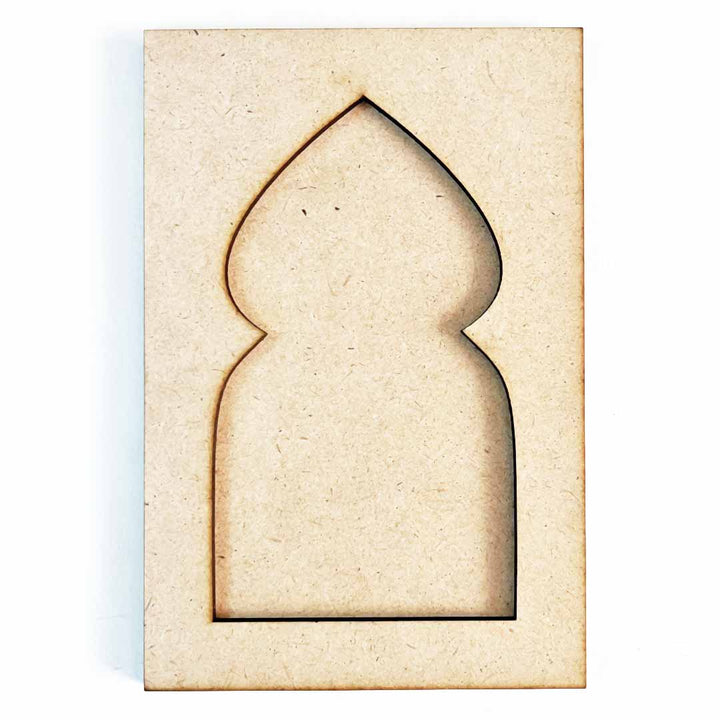 Jharokha Mdf Cutout for DIY Art And Craft, Wall Hanging Decorations, Festival Gift, Wedding Design No.3