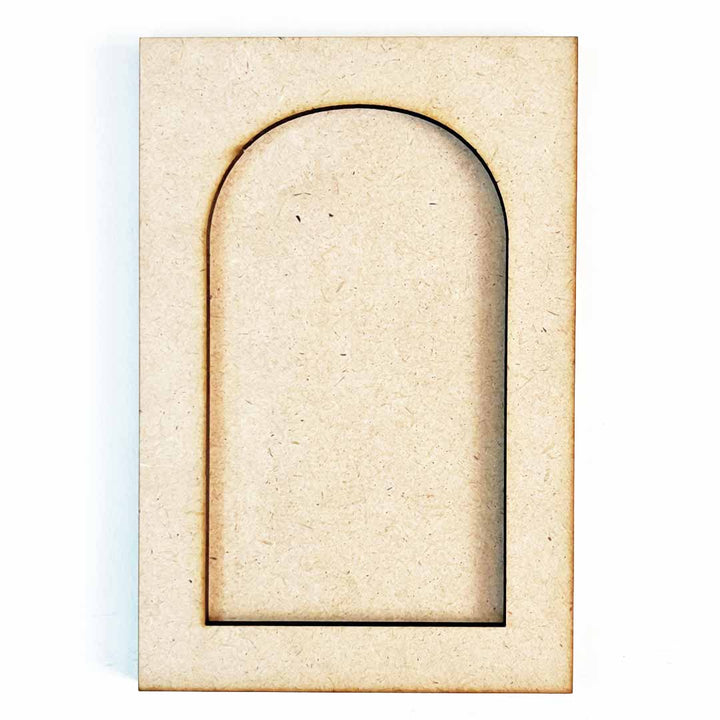 Jharokha Mdf Cutout for DIY Art And Craft, Wall Hanging Decorations, Festival Gift, Wedding Design No.5