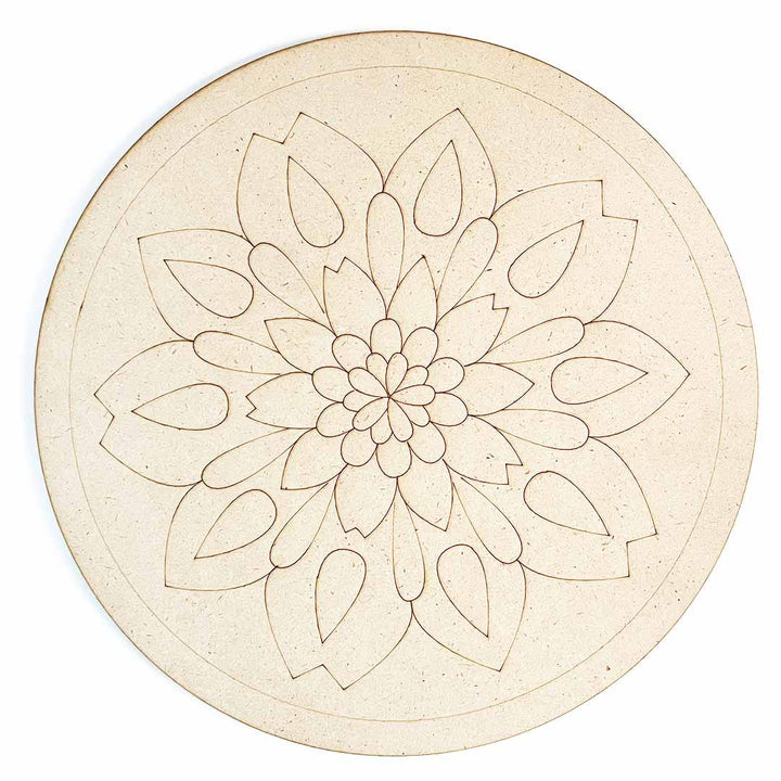 Mandala Design 5 MDF Engraved Base