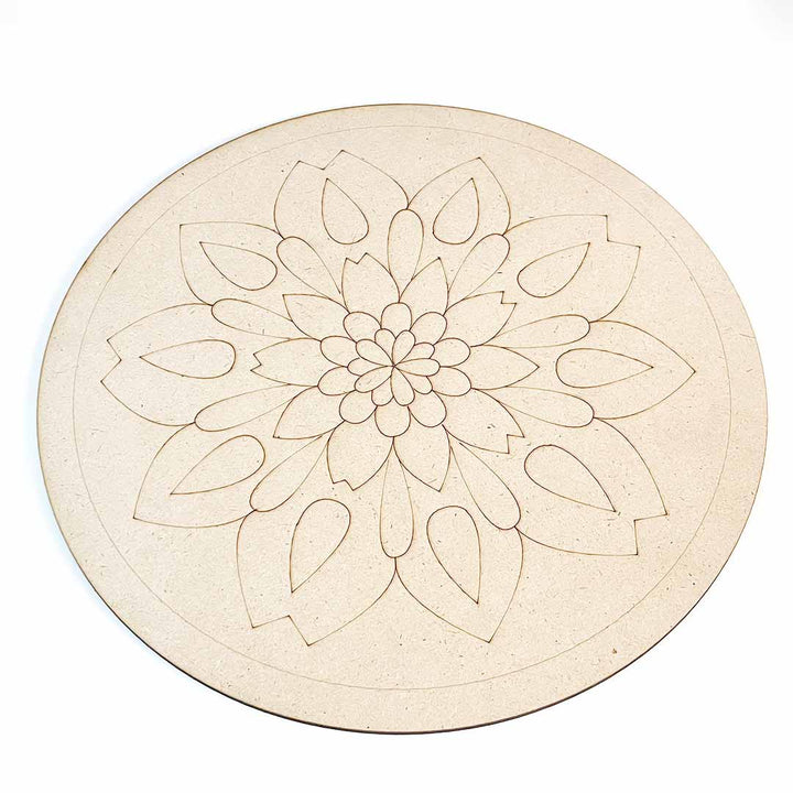 Mandala Design 5 MDF Engraved Base