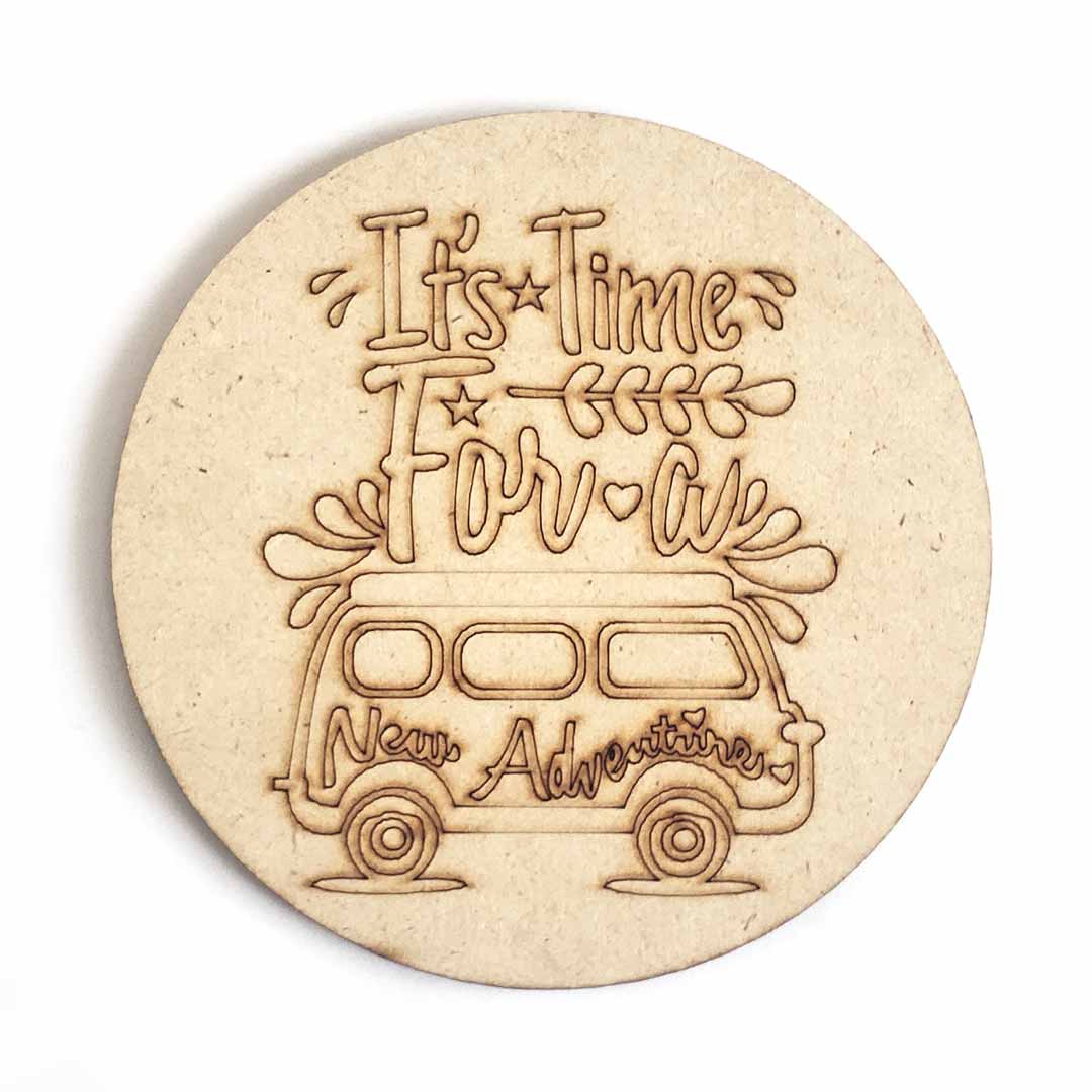 Custome Shape It's Time For Fun Fridge Magnet