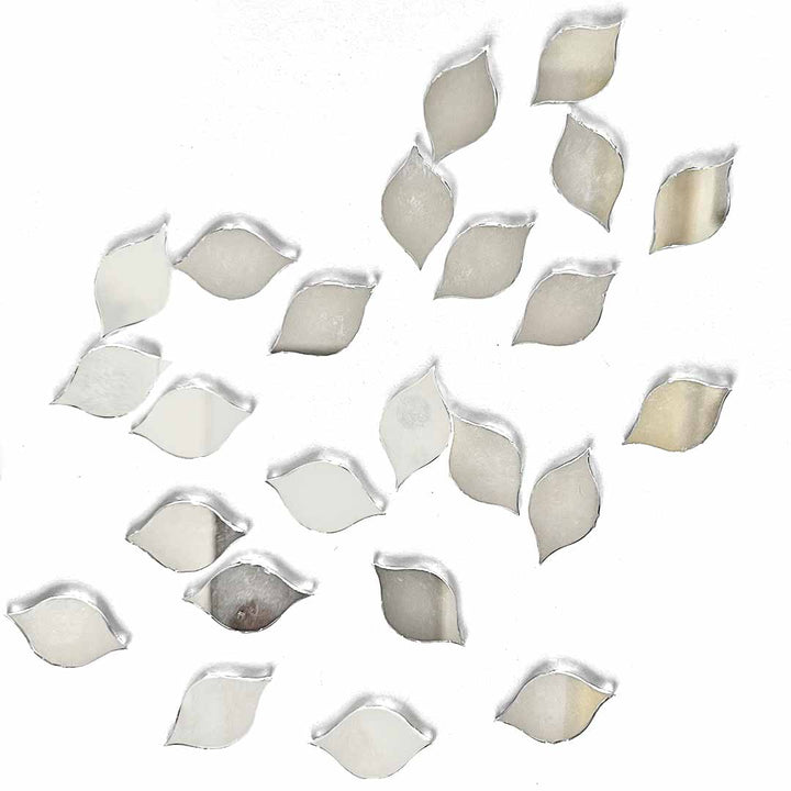 Sheeshmahal shape Mirror Pack Of 50 Gram - 20mm