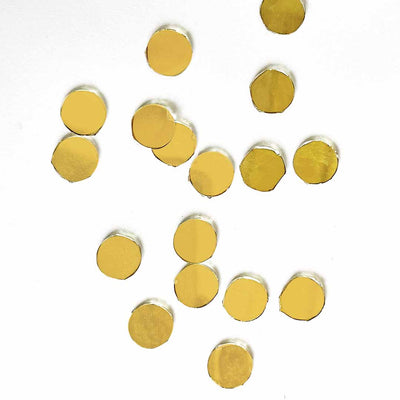 Golden Circle Shape Mirror Pack Of 50 Gram - 16mm