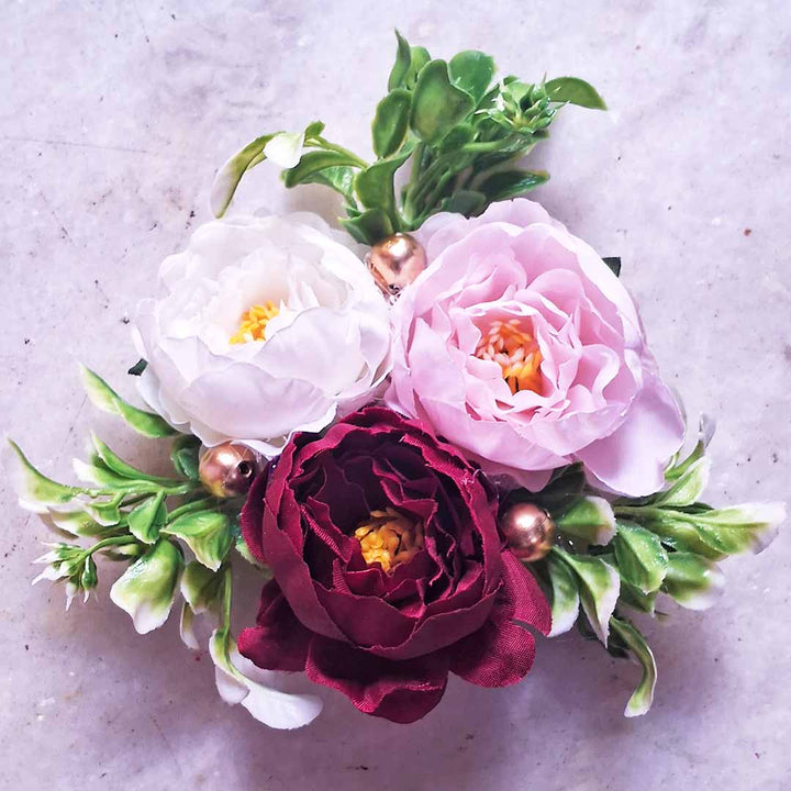 Faux Floral Arrangements | Silk Flower Bouquets | Artificial Bloom Collections | Decorative Flower Bunches | Synthetic Floral Decor | Fake Flower Bouquets | Decorative Faux Flowers | Imitation Floral Bundles | Permanent Flower Arrangements | Flower Combination Bunch | Maroon Flower | baby Pink Flower | Flower Bunch