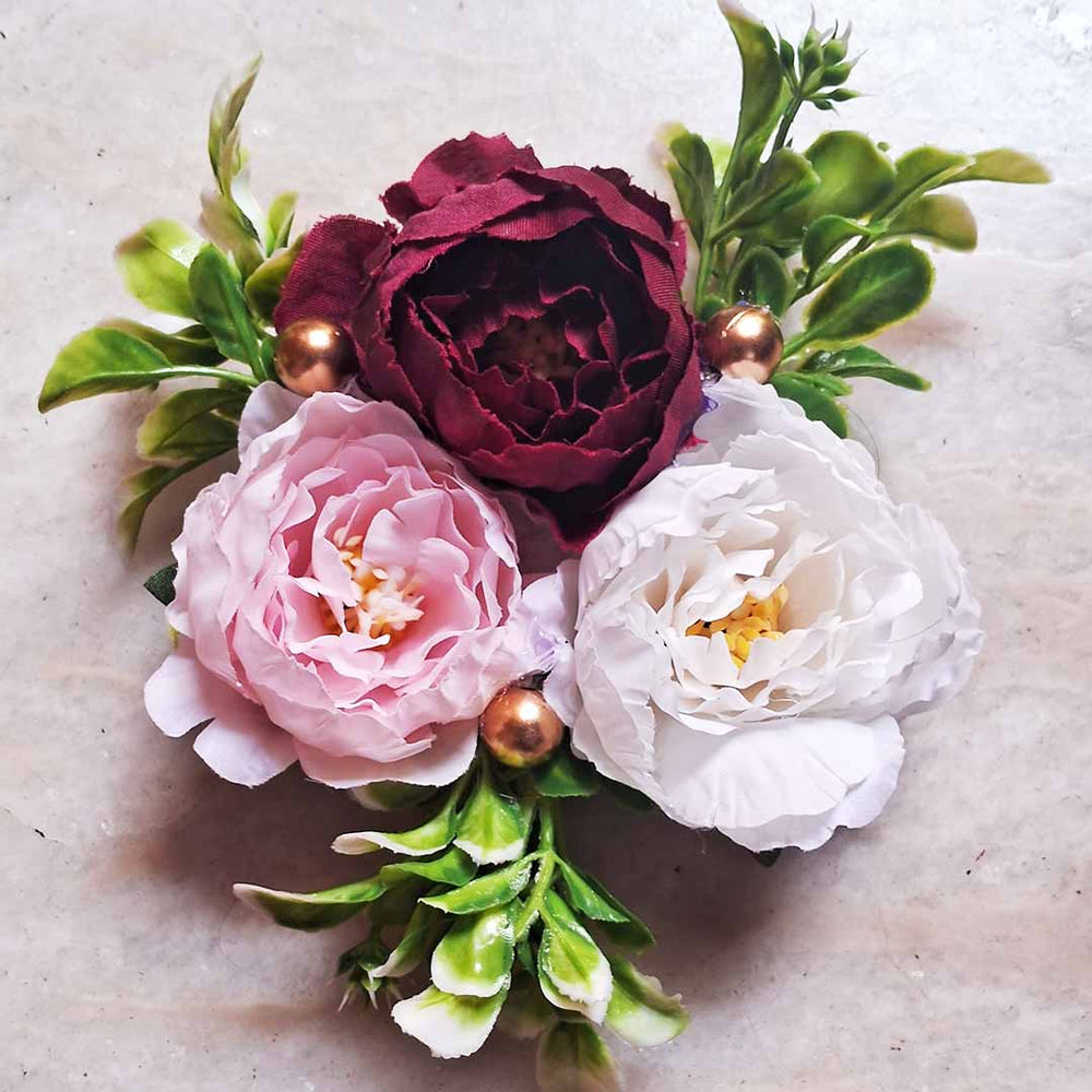 Faux Floral Arrangements | Silk Flower Bouquets | Artificial Bloom Collections | Decorative Flower Bunches | Synthetic Floral Decor | Fake Flower Bouquets | Decorative Faux Flowers | Imitation Floral Bundles | Permanent Flower Arrangements | Flower Combination Bunch | Maroon Flower | baby Pink Flower | Flower Bunch