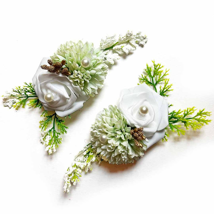 Faux Floral Arrangements | Silk Flower Bouquets | Artificial Bloom Collections | Decorative Flower Bunches | Synthetic Floral Decor | Fake Flower Bouquets | Decorative Faux Flowers | Imitation Floral Bundles | green Flower Bunch | Cream Color Flower Bunch | Flower Buches