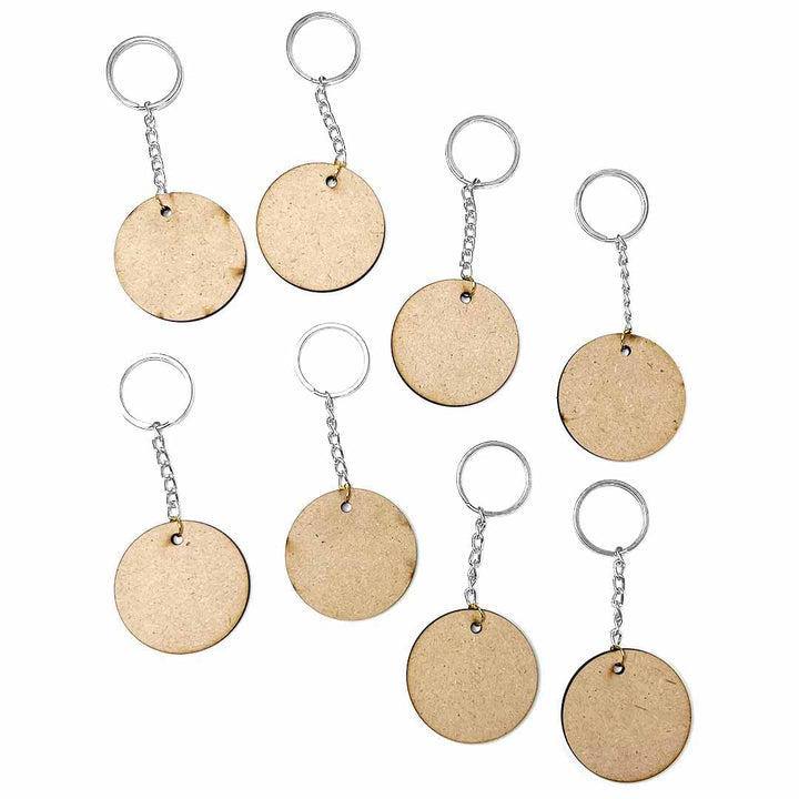 Handcrafted MDF Key Chains | Elegant Key Chains | Customizable Key Accessories | Stylish Key Holders | Durable MDF Key Rings | Personalized Key Chains | Unique Key Chain Designs | Lightweight Key Chains | Artistic Key Organizers | Premium Finish Key Chains | Circle Shape Key Chain | MDF Key Chain