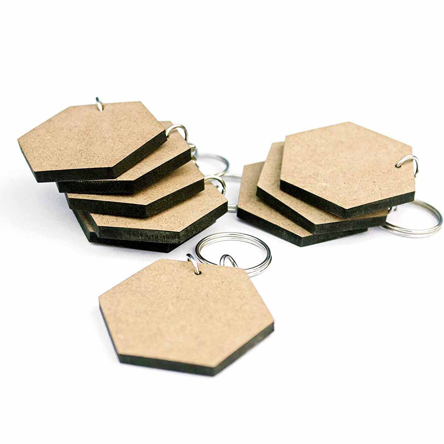 Handcrafted MDF Key Chains | Elegant Key Chains | Customizable Key Accessories | Stylish Key Holders | Durable MDF Key Rings | Personalized Key Chains | Unique Key Chain Designs | Lightweight Key Chains | Artistic Key Organizers | Premium Finish Key Chains | MDF Key Chain | PIne Design Key Chain | Craft Making Key Chain | Hanging Key Chain | Hexagonal Shape MDF Key Chain | MDF Key Chain 