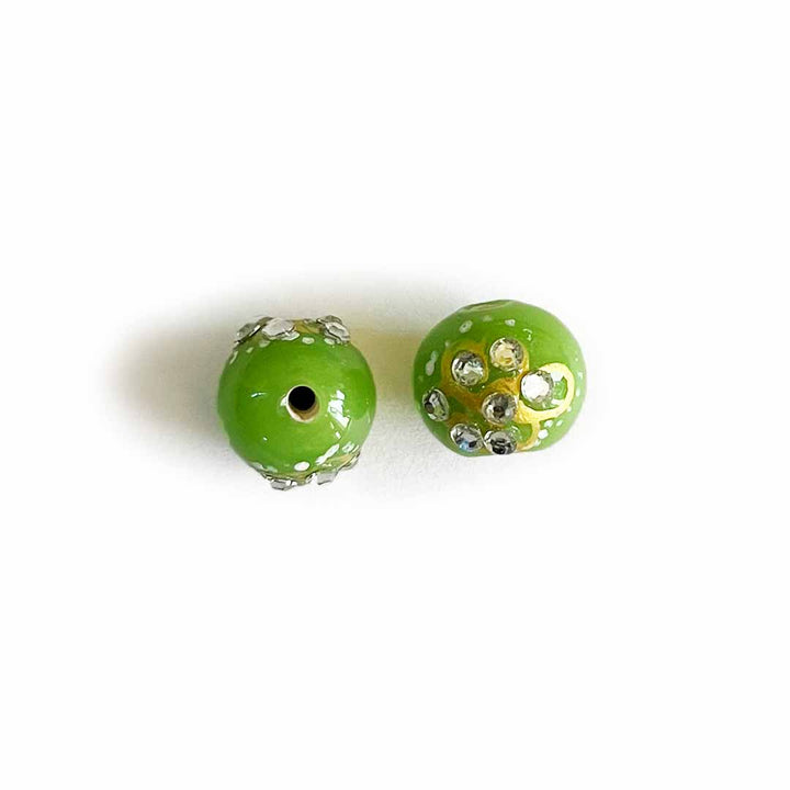 Parrot Green Color Glass Beads | Beads Pack of 10 | Pearl Beads | Glass Beads | Brown Color Beads | Wooden Beads | Beads For Craft Making | Art Craft | Craft Near Me | Decoration | Hobby Craft | Glass beads | Plastic beads | Wooden beads, Metal beads | Crystal beads | Ceramic beads | Seed beads | Gemstone beads | Acrylic beads | Pearl beads