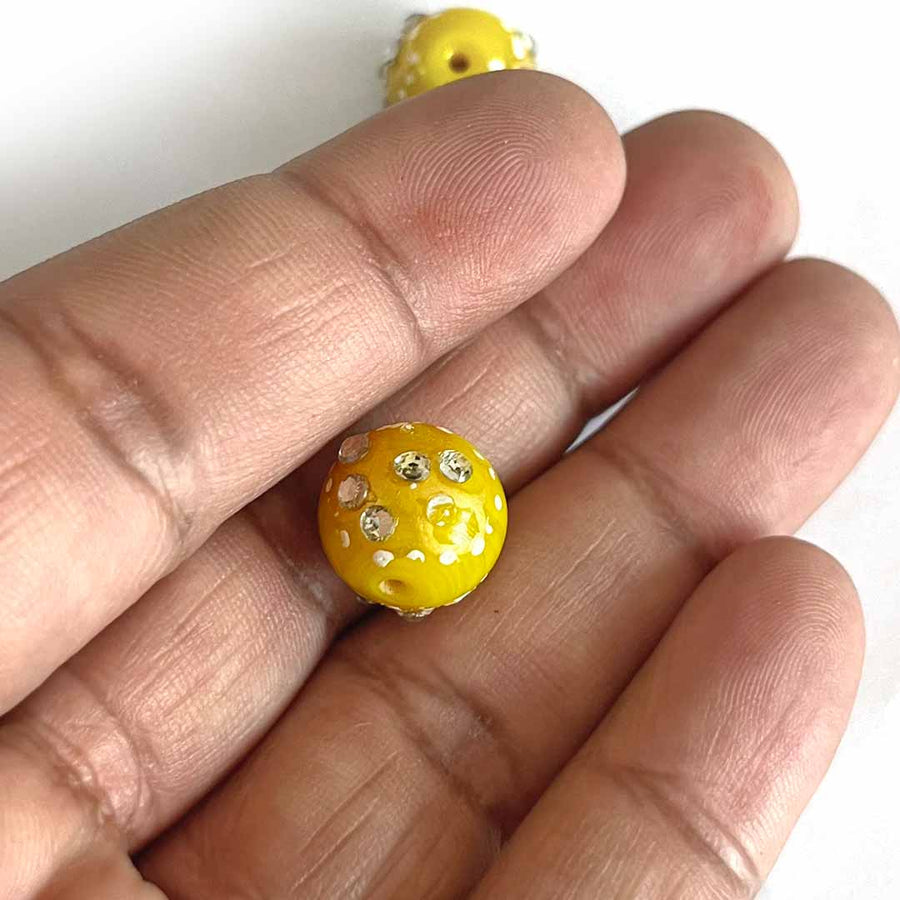 Yellow Color Glass Beads | Beads Pack of 10 | Pearl Beads | Glass Beads | Brown Color Beads | Wooden Beads | Beads For Craft Making | Art Craft | Craft Near Me | Decoration | Hobby Craft | Glass beads | Plastic beads | Wooden beads, Metal beads | Crystal beads | Ceramic beads | Seed beads | Gemstone beads | Acrylic beads | Pearl beads