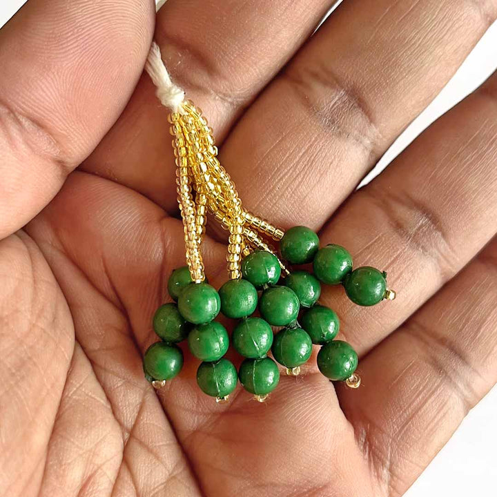 Green Color Beads Tassels | Tssels | Beads Tassels | tassel | Glass beads | Plastic beads | Wooden beads, Metal beads | Crystal beads | Ceramic beads | Seed beads | Gemstone beads | Acrylic beads | Pearl beads