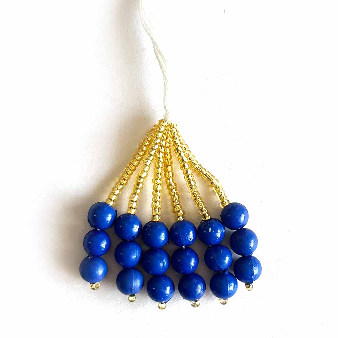 Blue Color Beads Tassels | Tssels | Beads Tassels | tassel | Glass beads | Plastic beads | Wooden beads, Metal beads | Crystal beads | Ceramic beads | Seed beads | Gemstone beads | Acrylic beads | Pearl beads