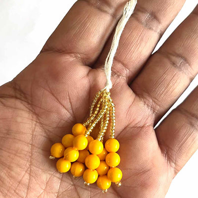 Yellow Color Beads | Yellow Beads tassels | Tassels |  Glass beads | Plastic beads | Wooden beads, Metal beads | Crystal beads | Ceramic beads | Seed beads | Gemstone beads | Acrylic beads | Pearl beads  |  Ethenic Beads | Crafting Beads 