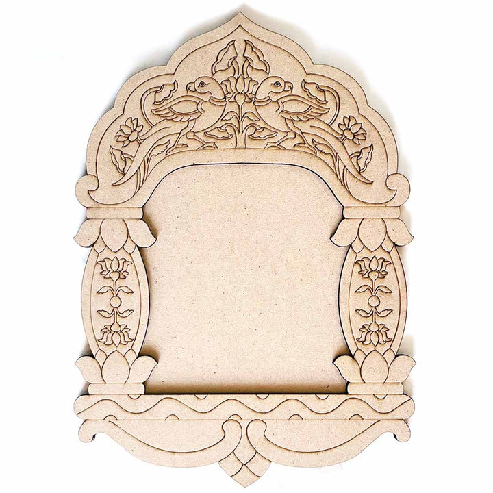 pre-marked Jharokha Mdf Cutout for DIY Art And Craft, Wall Hanging Decorations, Festival Gift, Wedding Design No.10