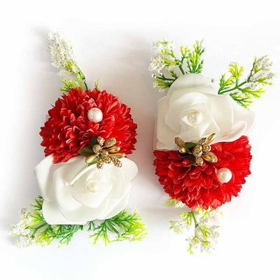 Red Color Flower Bunch | Cream Color Flower Bunch festival Flower | Decorative Flower | flower For Decoration At Home | Artifcial Flower | Flowers | Wedding Frower | Art | Craft | Hobby Craft | Craft Shop Near Me | Adikala | Adikala Craft Store