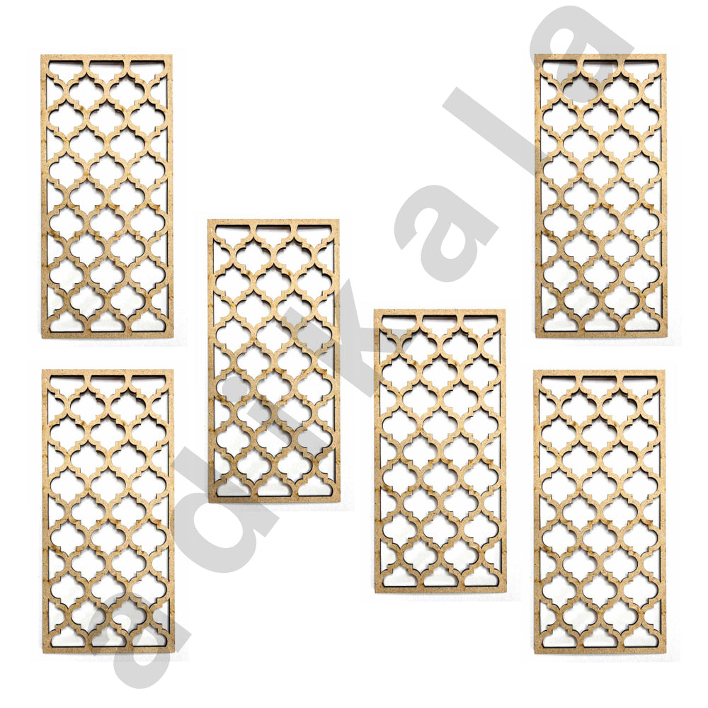 Mughal jali MDF | Jali Platers | Tealight Mdf | Tealight Plater Pack of 2 | Mdf Cutouts | Craft Decoration Item | Laser Cutting Design | Adikala Craft Store | Adikala