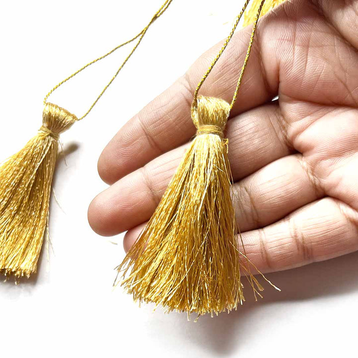 Beige Tassels Pack Of 5