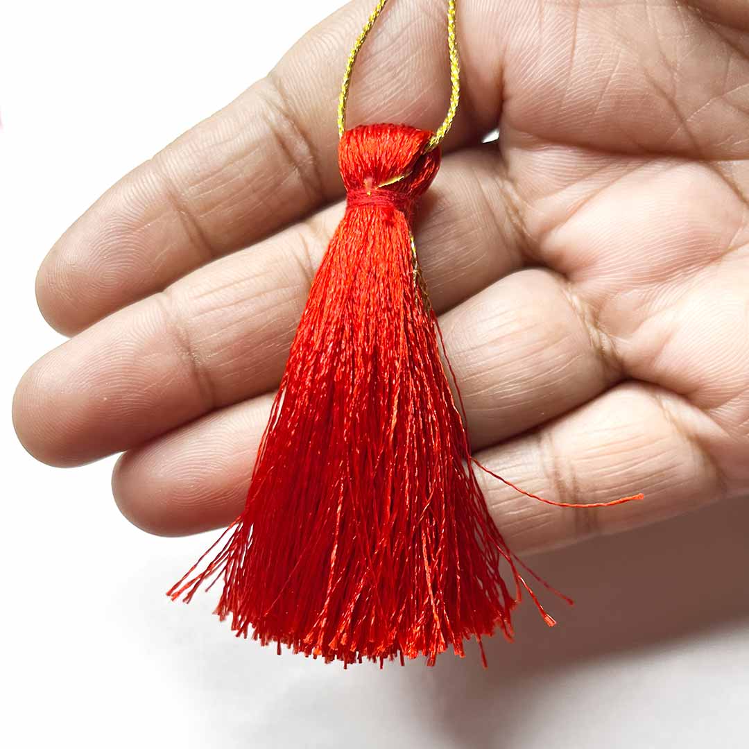 Red Tassels Pack Of 5 | tassels | Toran | Red Tassels 