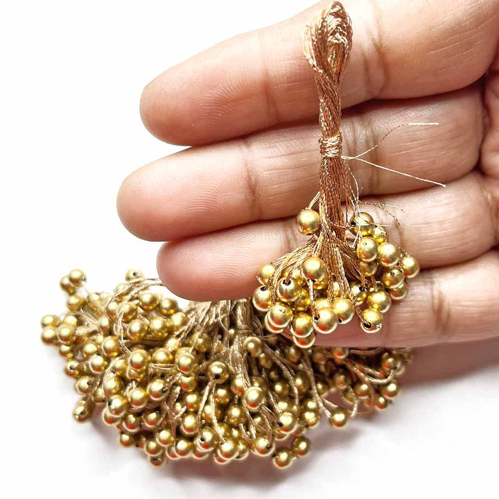 Golden Beads Hanging | Tassels Pack Of 10 | tassels | beads | hanging little bolls | Jewelry | JewelryDesign | HandmadeJewelry | JewelryLover | JewelryAddict | JewelryGram | JewelryDesigner | JewelryMaking | LuxuryJewelry | FineJewelry | JewelryOfTheDay | CustomJewelry | JewelryStyle | JewelryInspiration | UniqueJewelry | VintageJewelry | BohoJewelry | JewelryTrends | JewelryCollection