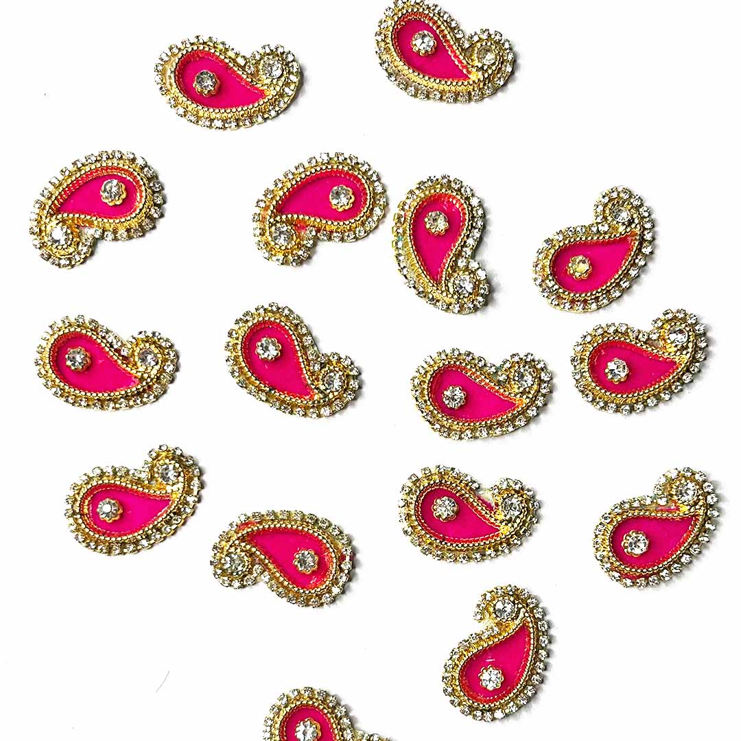 Rani Pink Color Pazily Booti Pack Of 10 | rani pink pazily booty