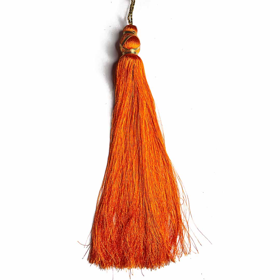 Orange Color Matka Tassel | Wedding Decoration | Traditional Art | Dress Making | DIY | Jawellry Making Material