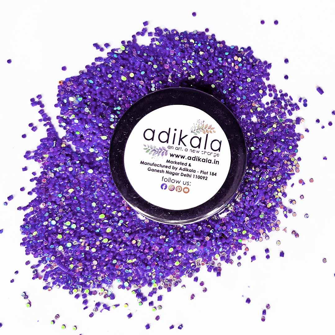 Purple Color Glitter