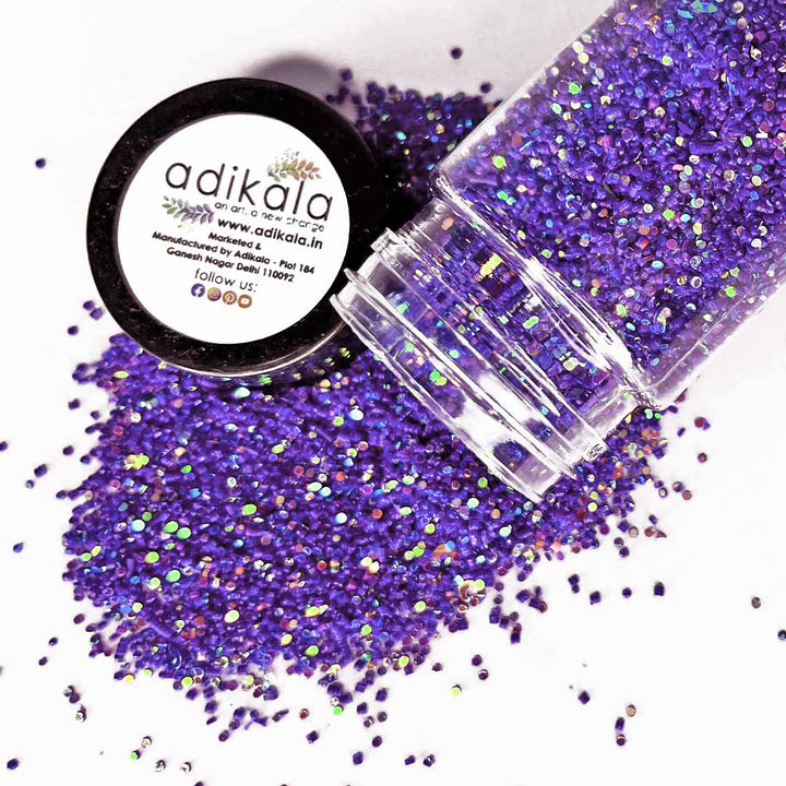 Purple Color Glitter