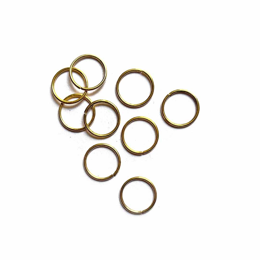 Golden Metal Connector - Jewelry Making pack of 30