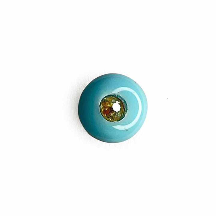 Sky Blue Button | Sky Blye Circle Button |  Fancy Button | Buttons | Art Craft | Decoration | Festivals | Jewellery Making | Jewellery |  Project | Diy | Essentials | Adikala Craft Store