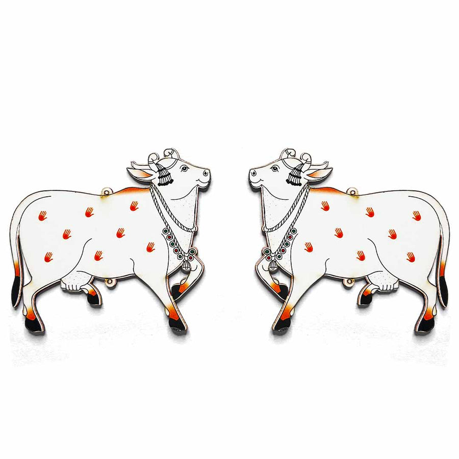 Pichwai Cow Mdf Set Of 6 | Pichwai Art | Pichwai Cow  | Art Craft | Adikala Craft Store | pichwai cow | pichwai cow painting | pichwai cow drawing |  e cowhide |  pichwai cow | cutout 7 cow |  sketch pichwai | cow drawing | pichwai cow hanging