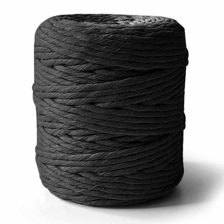 Black - 4 mm Single Strand Macrame Cord