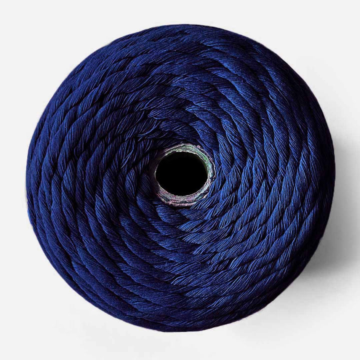 Dark Blue - 4 mm Single Strand Macrame Cord