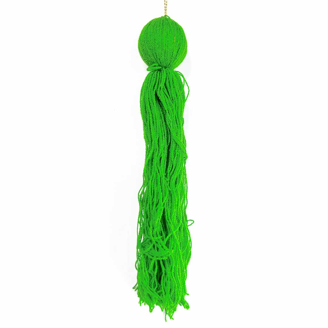 Green Color Woolen tassels | Woolen Tassels | tassels | Pack of 5 | Art Craft | Decoration Craft | indian Home | Decoration | Project Making | online Art | Design | Beautiful | Adikala | Adikala Craft Store