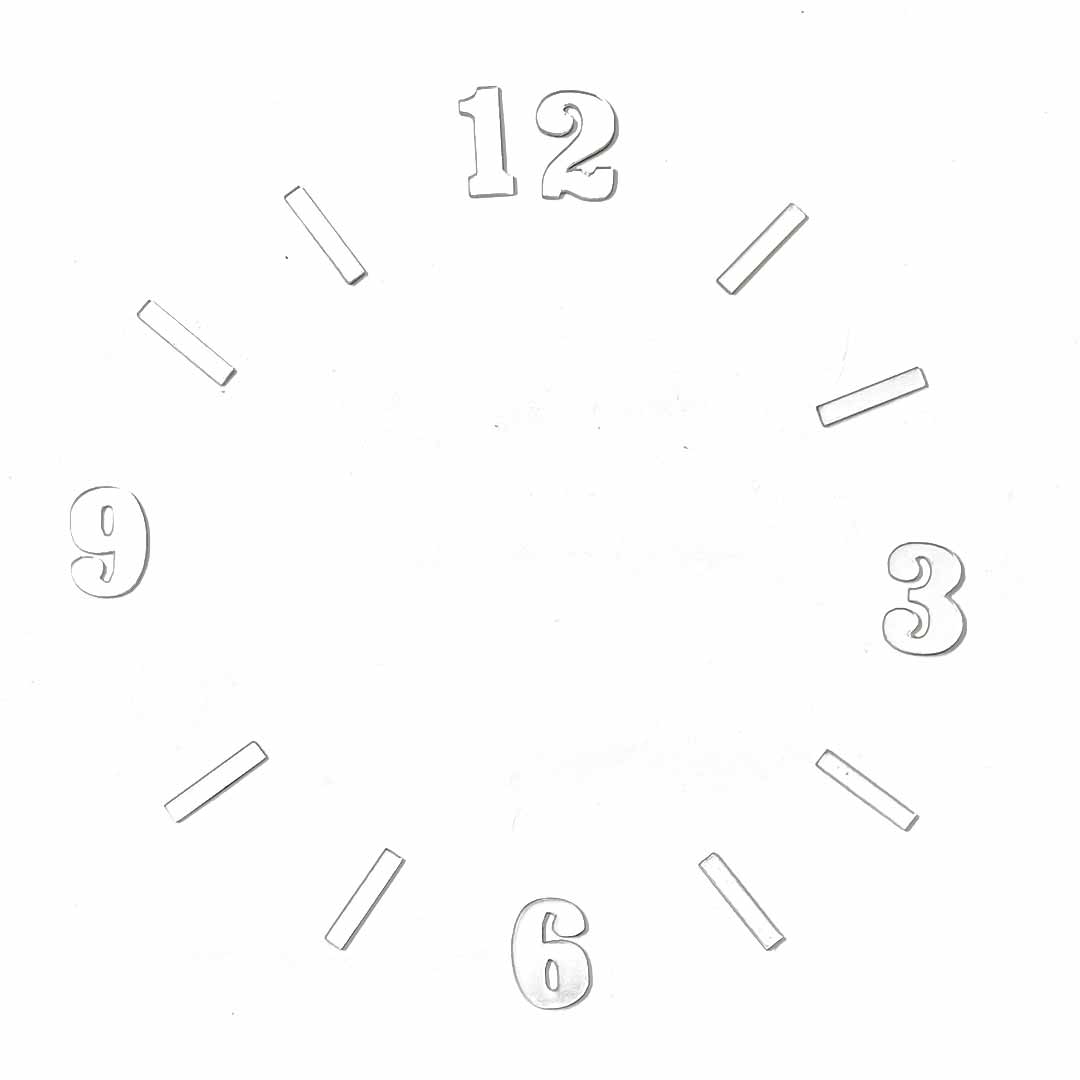 Acrylic Clock Number (2)