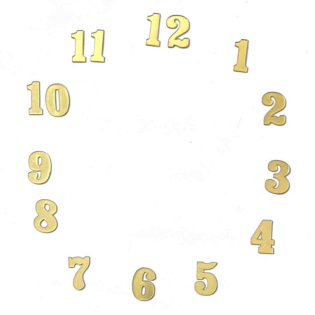 Acrylic Clock Number (1)