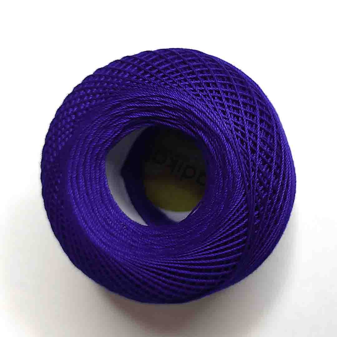 Dark Blue 3 PLY Premium Knitting Crochet Cotton Dori for Knitting, Weaving, Embroidery and Craft Making